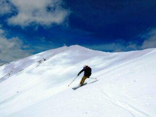Neve ben portante in alto