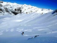 Splendida neve dal colle est
