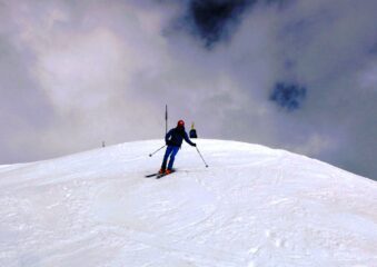 Partenza su buona neve portante