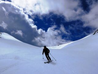 Sul pendio sopra il colle Seccia