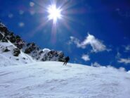 Nella parte alta del vallone 