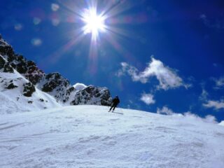 Nella parte alta del vallone 