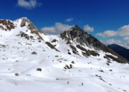 Laggiù davanti, il Col des Peygus