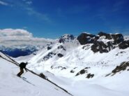 Ottimo firn dal colle in giù