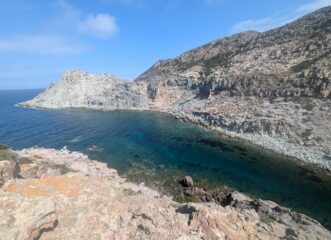 Cala Fico sull'isola di San Pietro 