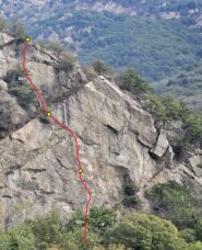 Tracciato della via