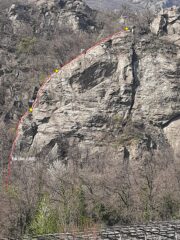 Tracciato della via
