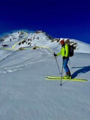 Precorso da Cima delle Vallette prima del ripello all Ciantiplagna.