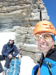 sotto il roccione della cima