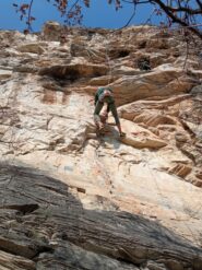 Francesco sul 6b+
