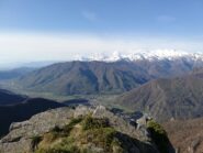 Dalla cima verso il viso e Pomaretto