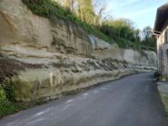 Strada scavata nel tufo a Moncestino.