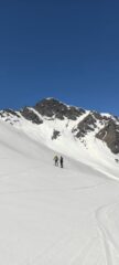 Nel lungo vallone di salita