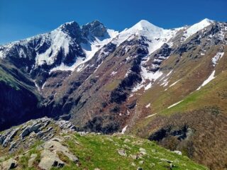 Punta dell'Aiera,Monte Bussaia,e Monte Servatun