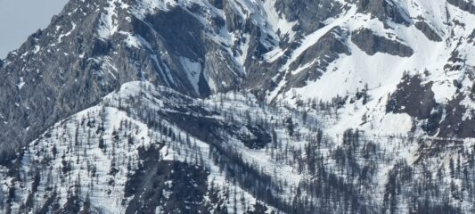 Croce Faure innevata