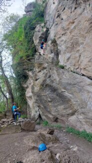 tiri di riscaldo sul 5 e 6a 