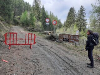 Anche qui non si passa.