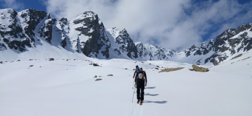 magnifica vista una volta arrivati nel vallone superiore del piz