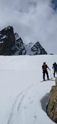 rocca rossa, canale NE di dx nel mirino