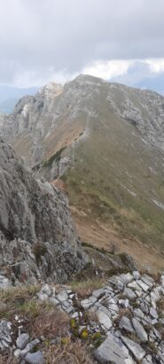 dal Matlas la cresta verso il Bec Baral 