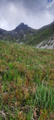 il Bec Matlas dal sentiero di discesa