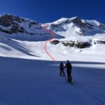 Via do salita dal lato gh. Sommeiller