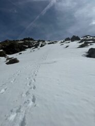 la discesa-versante NO