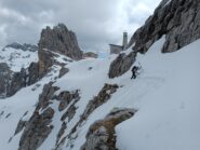 Sentiero dopo Pedrotti, attenzione! 