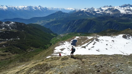 Scendendo dalla Falinere