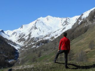 Guardando il vallone del Puriac