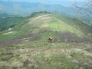 bella discesa verso la croce dell'Arpiola