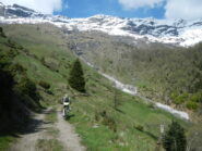 parte alta del percorso
