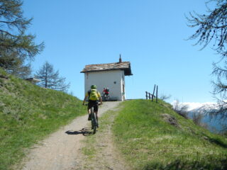 l'arrivo sul Monte Cotolivier
