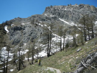 in salita verso la Croce di San Giuseppe