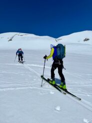 Salendo verso il Breithorn occidentale