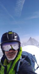 In vetta al Breithorn occidentale