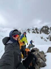 foto di gruppo in cresta