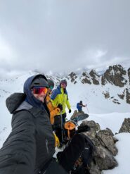 foto di gruppo in cresta