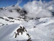 Dal Colletto q. 2830m ca sulla cresta del Fournas