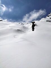 Discesa su neve ineccepibile