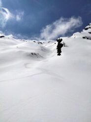 Discesa su neve ineccepibile