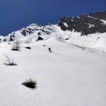 Sotto i canali neve ancora perfetta alle 12:30