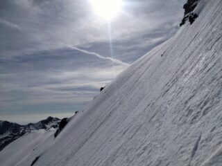 Ingresso nel versante N