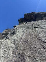 La splendida placca della quarta lunghezza