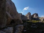 L'ambiente sempre incantevole della discesa