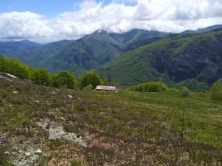Discesa verso il Rifugio Silvietto 