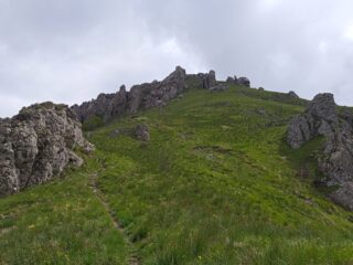 Salita verso il Monte Galero 