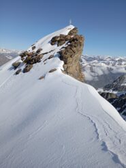 Ultimi metri prima della vetta.