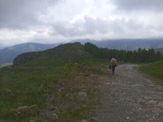 Verso la Rocca Fea 