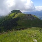 Il Carmo di Brocchi dalla cresta x il Monega 